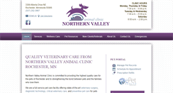 Desktop Screenshot of northernvalleyvet.com