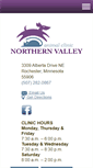 Mobile Screenshot of northernvalleyvet.com